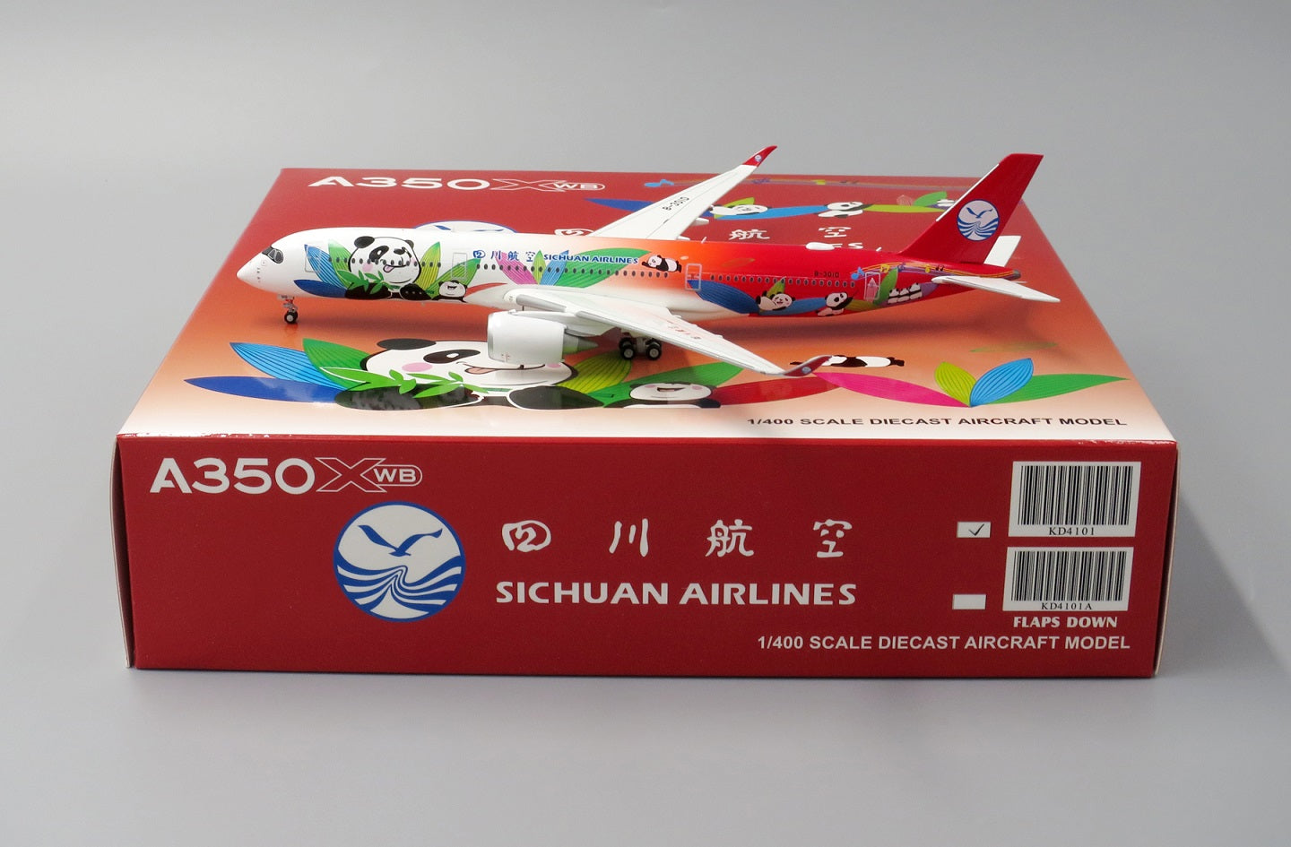 JC WINGS A350 SICHUAN AIRLINES "PANDA LIVERY" REG: B-301D