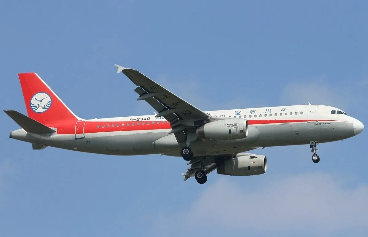 KJ MODELS A320-232 SICHUAN AIRLINES REG: B-2340