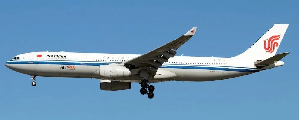 KJ MODELS A330-300 AIR CHINA "50TH A330 FOR AIR CHINA" REG: B-5977
