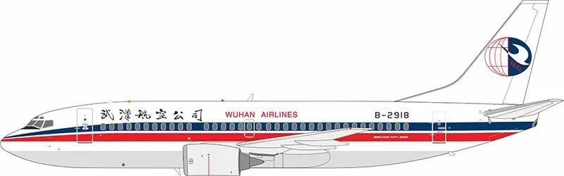 KJ MODELS B737-3Q8 WUHAN AIRLINES REG: B-2918