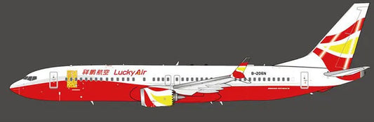 KJ MODELS B737-8MAX LUCKYAIR REG: B-206N