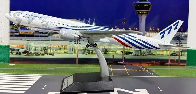 KJ MODELS B777-300ER HOUSE COLOURS "WORLD TOUR" REG: N5017V