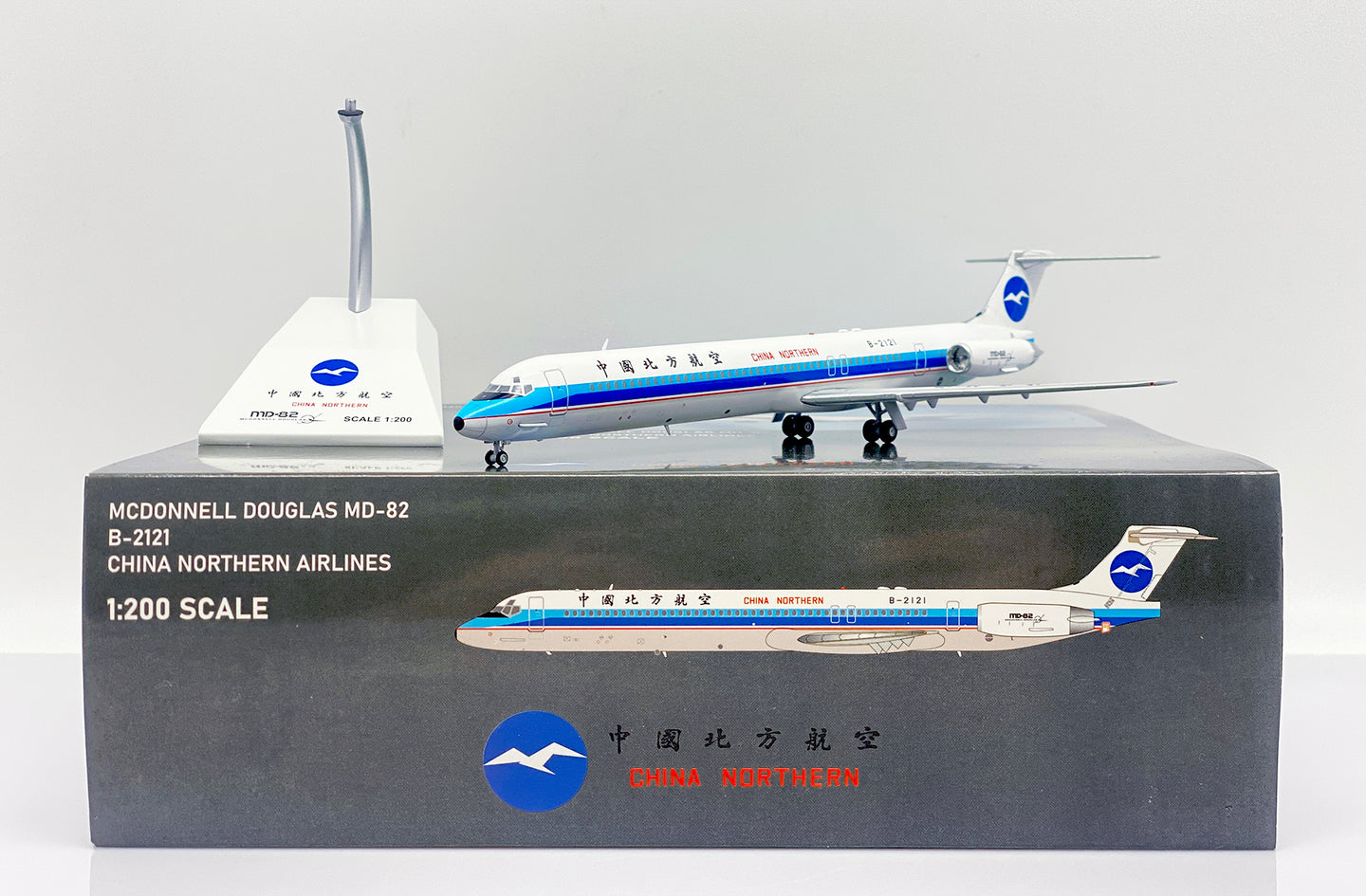 JC WINGS MD-82 CHINA NORTHERN AIRLINES REG: B-2121