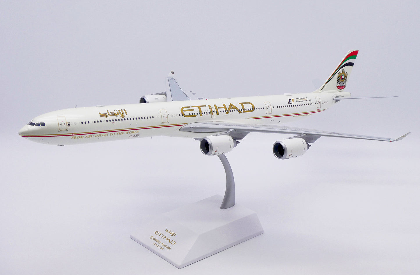 KJ MODELS A340-600 ETIHAD AIRWAYS REG: A6-EHK