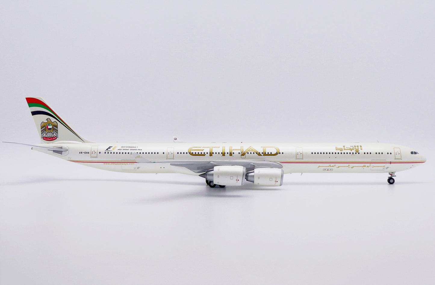 KJ MODELS A340-600 ETIHAD AIRWAYS REG: A6-EHK