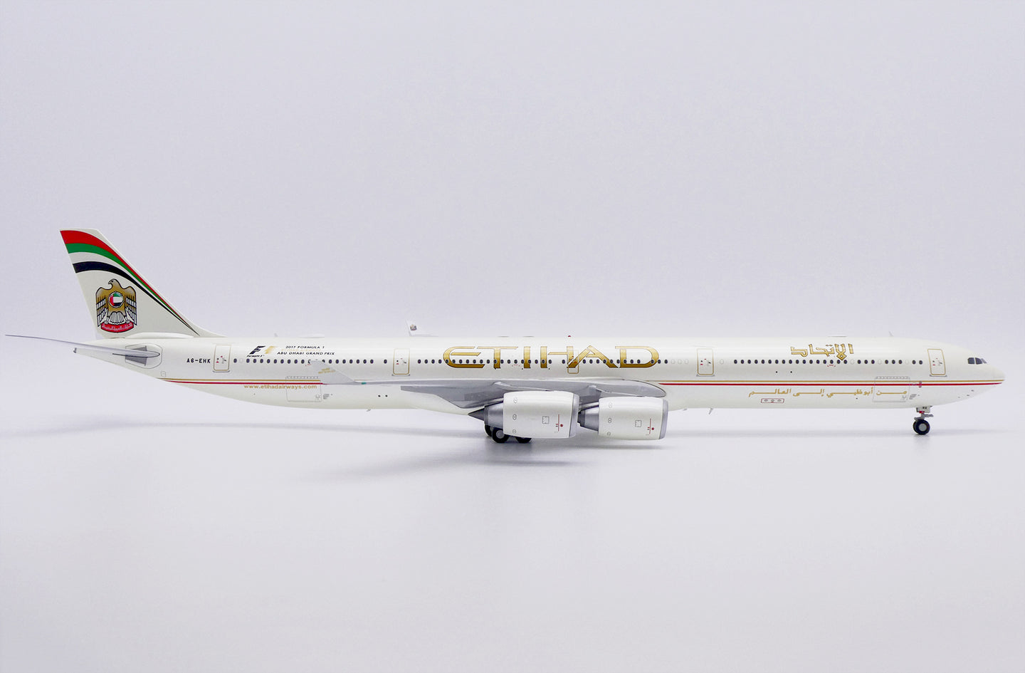 KJ MODELS A340-600 ETIHAD AIRWAYS REG: A6-EHK