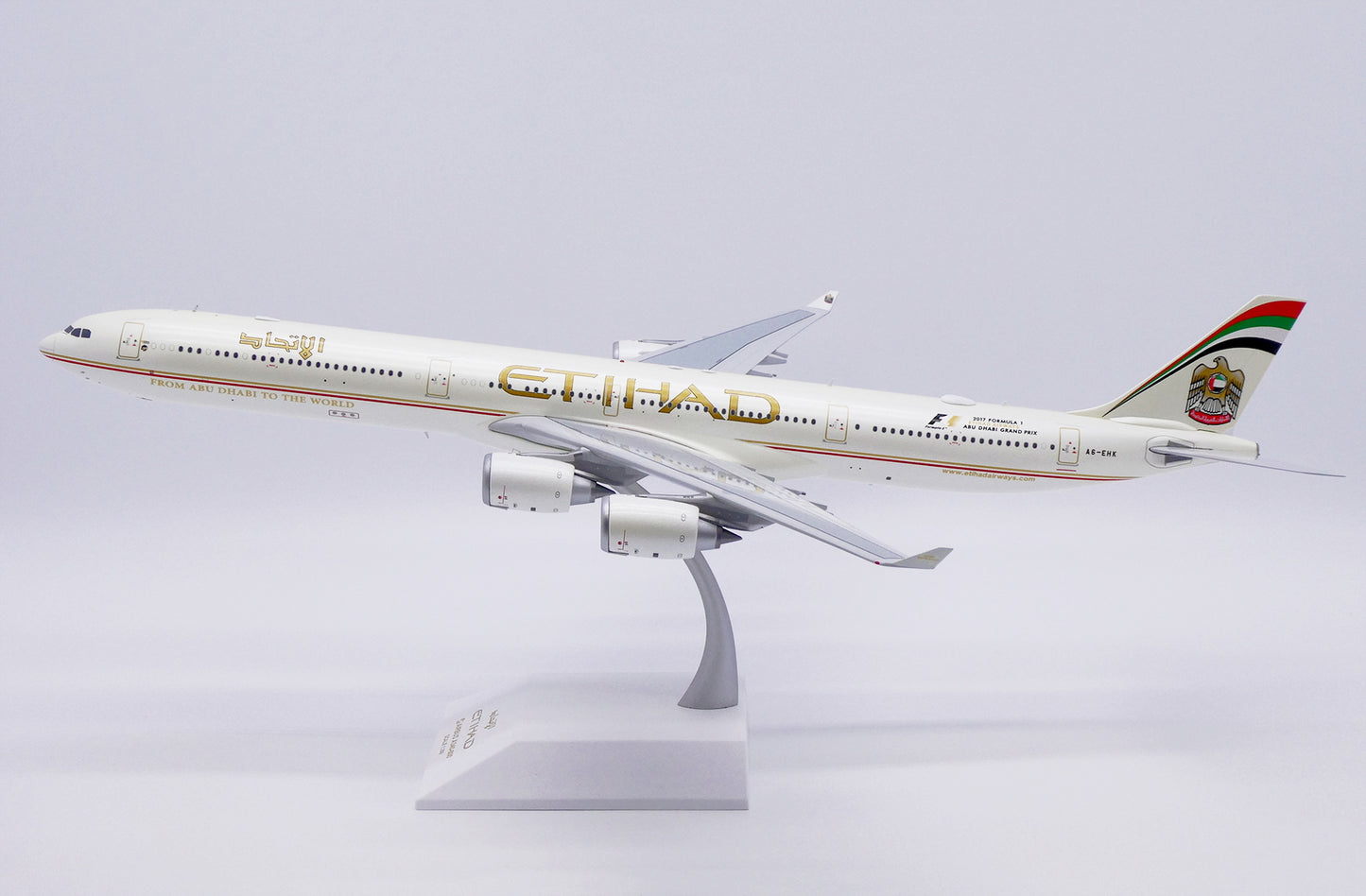 KJ MODELS A340-600 ETIHAD AIRWAYS REG: A6-EHK