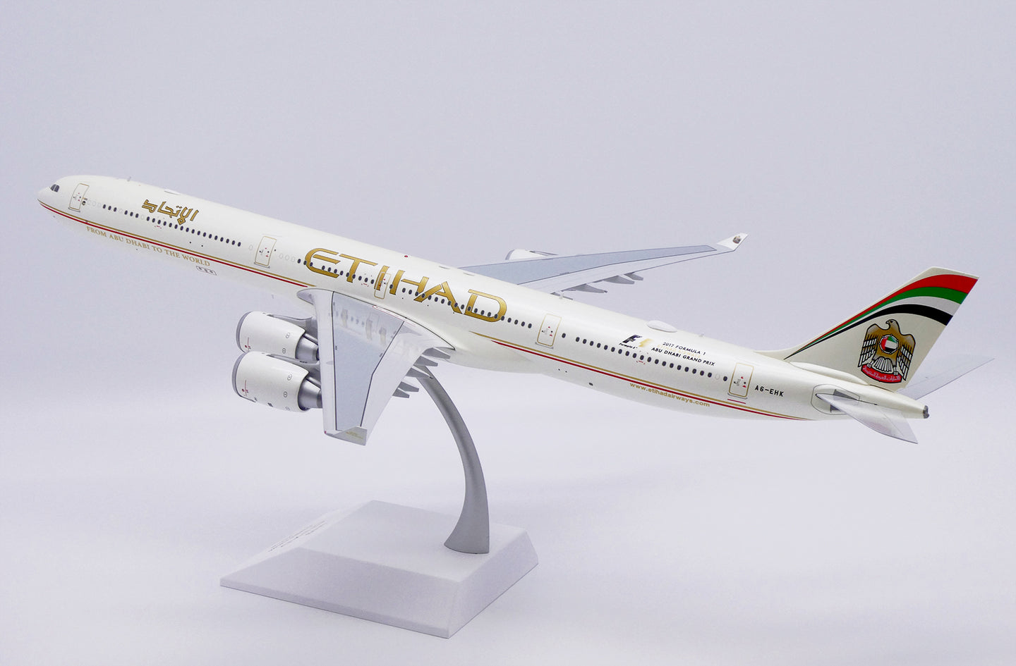 KJ MODELS A340-600 ETIHAD AIRWAYS REG: A6-EHK