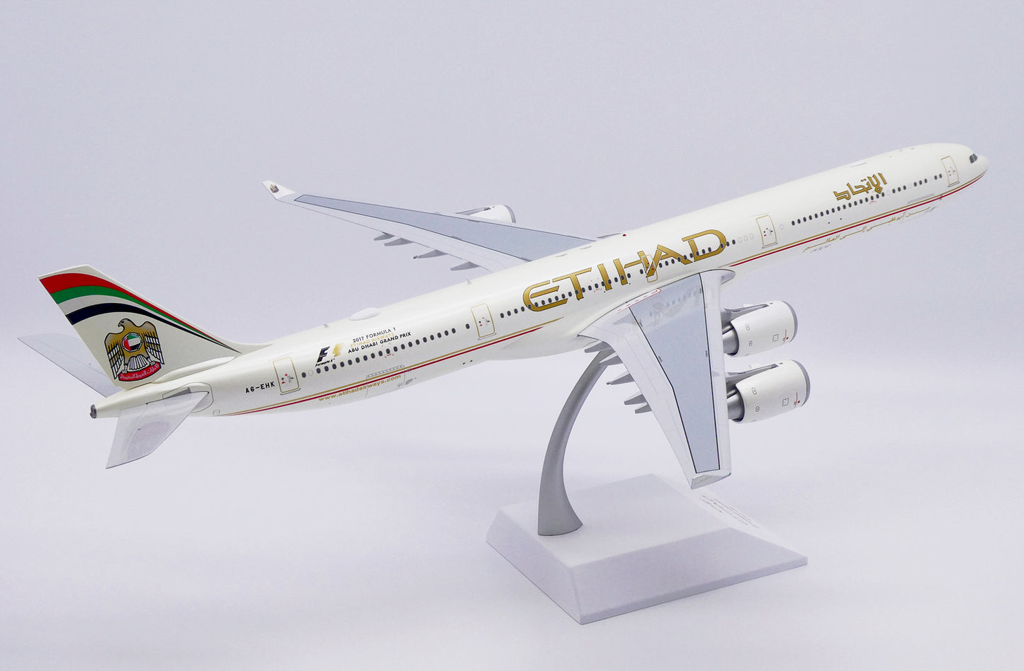 KJ MODELS A340-600 ETIHAD AIRWAYS REG: A6-EHK
