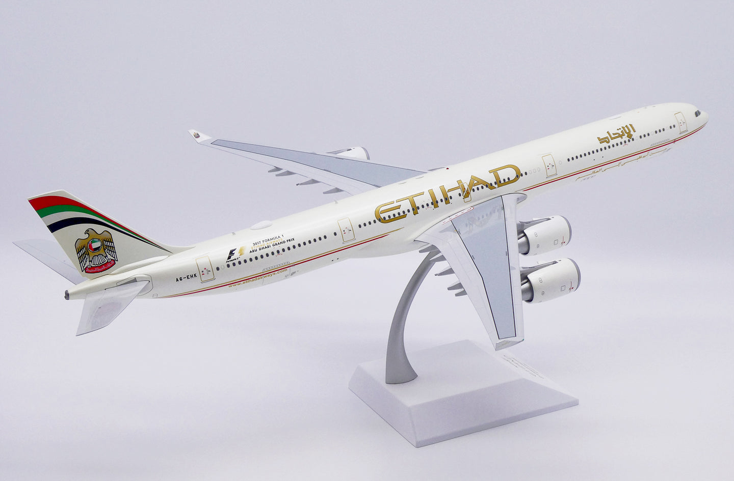 KJ MODELS A340-600 ETIHAD AIRWAYS REG: A6-EHK