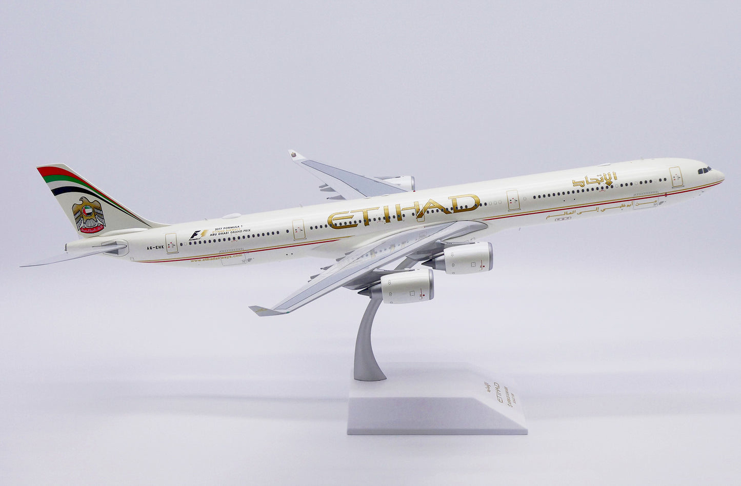 KJ MODELS A340-600 ETIHAD AIRWAYS REG: A6-EHK