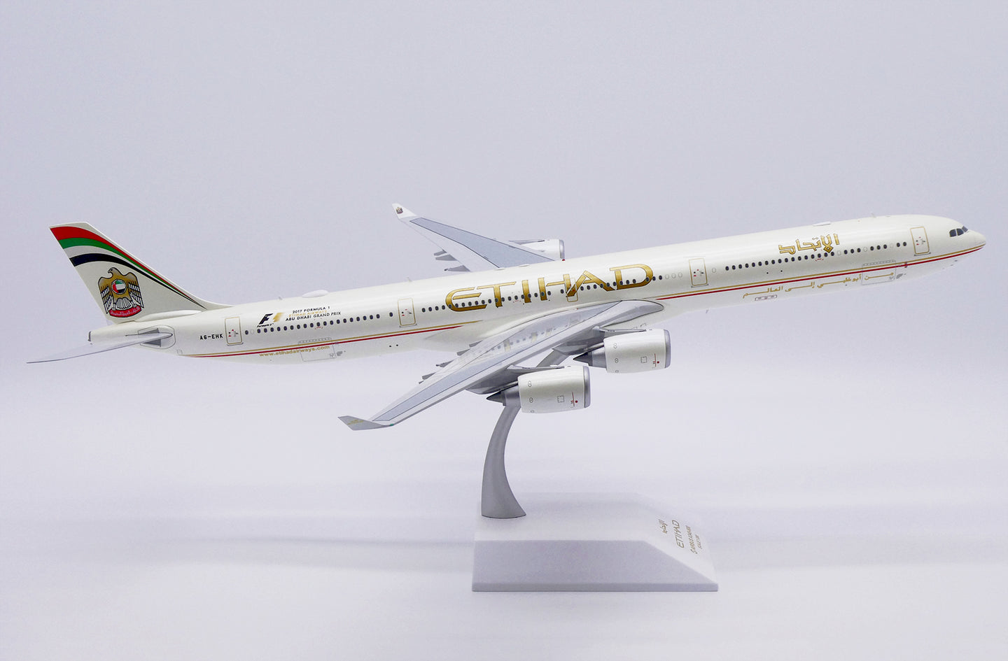 KJ MODELS A340-600 ETIHAD AIRWAYS REG: A6-EHK