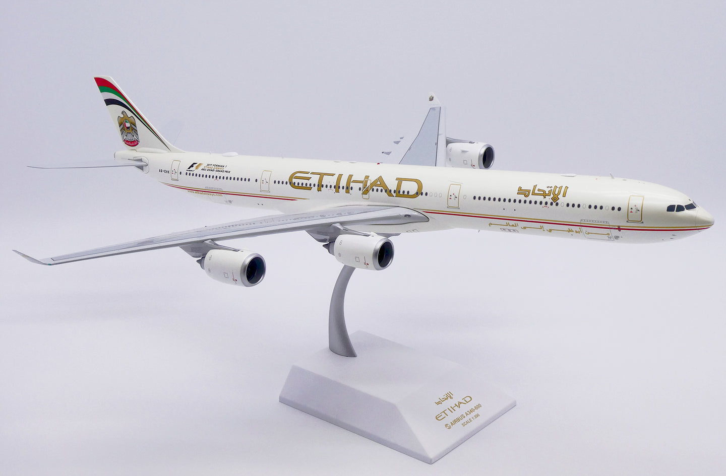 KJ MODELS A340-600 ETIHAD AIRWAYS REG: A6-EHK
