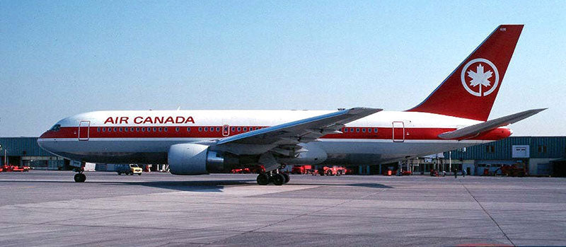 KJ MODELS B767-233 AIR CANADA (POLISHED) REG: C-GAUN