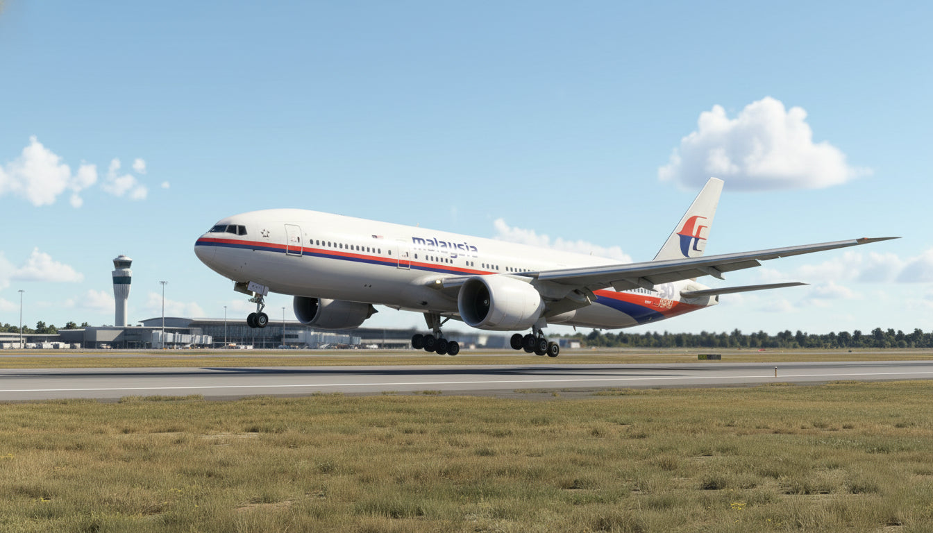KJ MODELS B777-200ER MALAYSIA AIRLINES "50 YEARS" REG: 9M-MRA