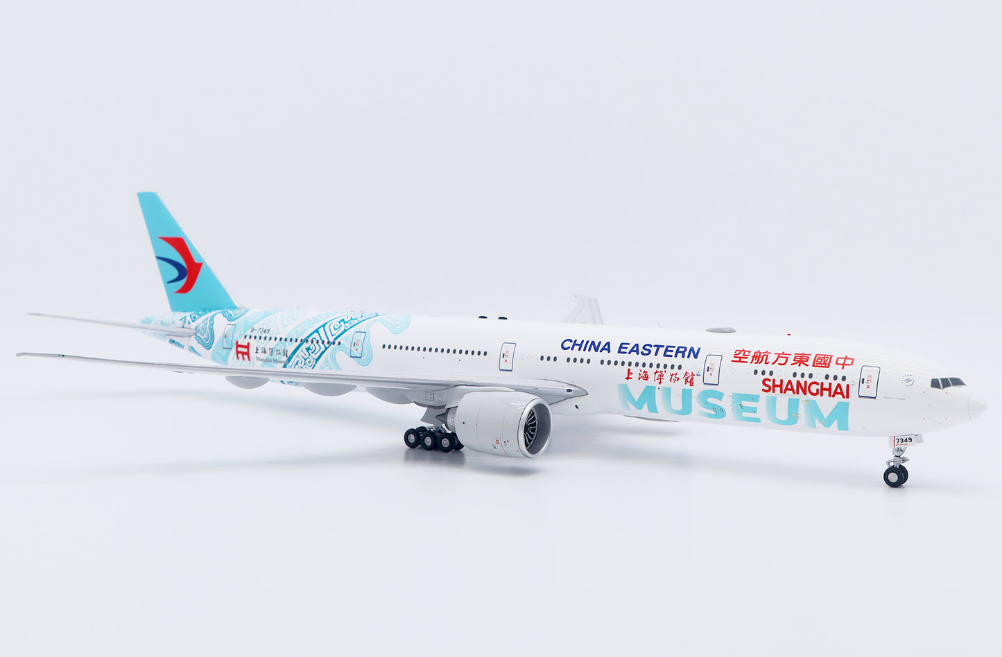 KJ MODELS B777-300ER CHINA EASTERN AIRLINES "SHANGHAI MUSEUM" REG: B-7349