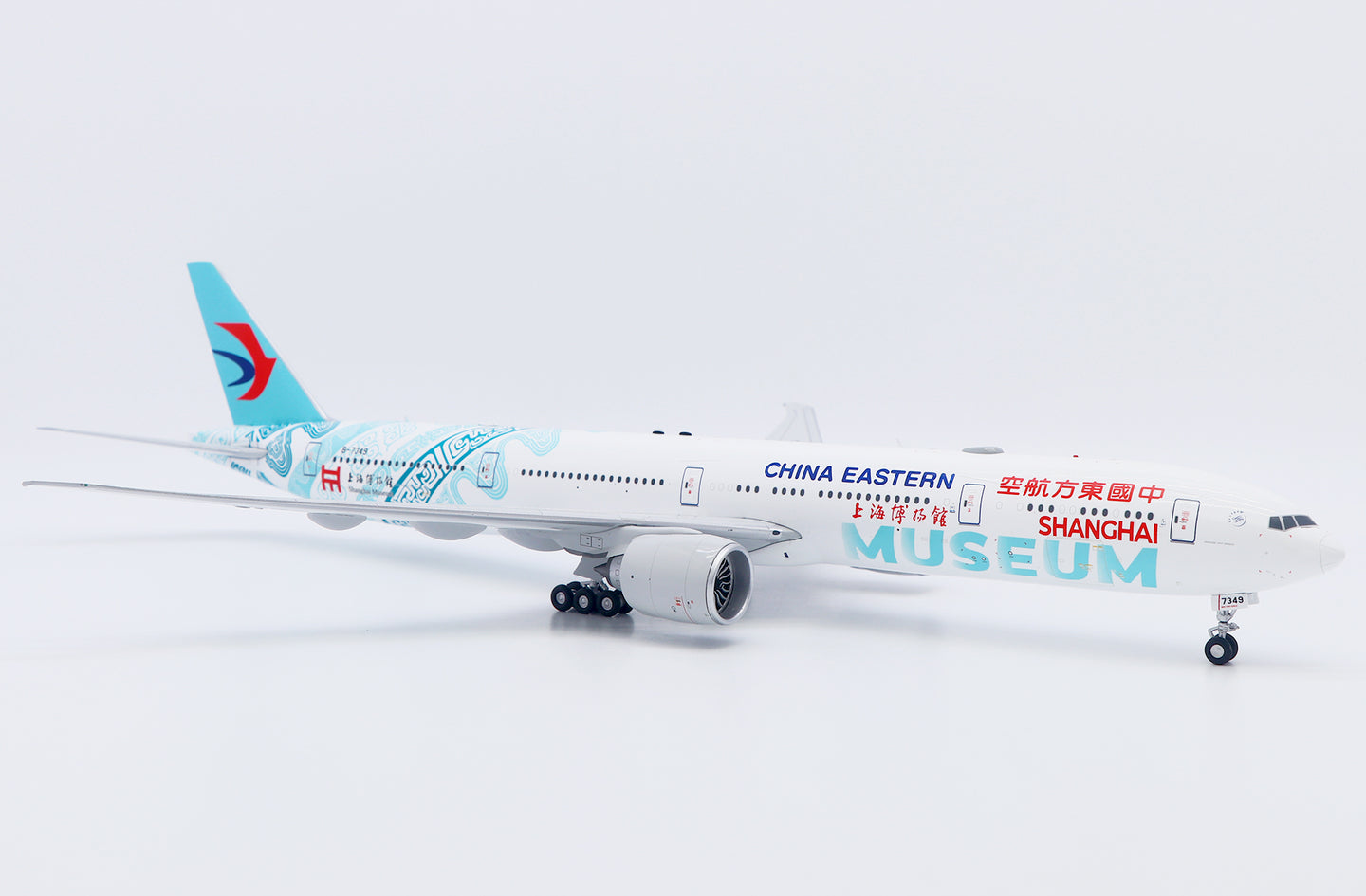 KJ MODELS B777-300ER CHINA EASTERN AIRLINES "SHANGHAI MUSEUM" REG: B-7349