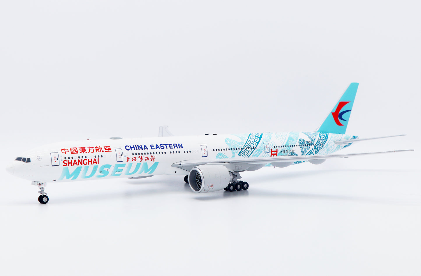 KJ MODELS B777-300ER CHINA EASTERN AIRLINES "SHANGHAI MUSEUM" REG: B-7349