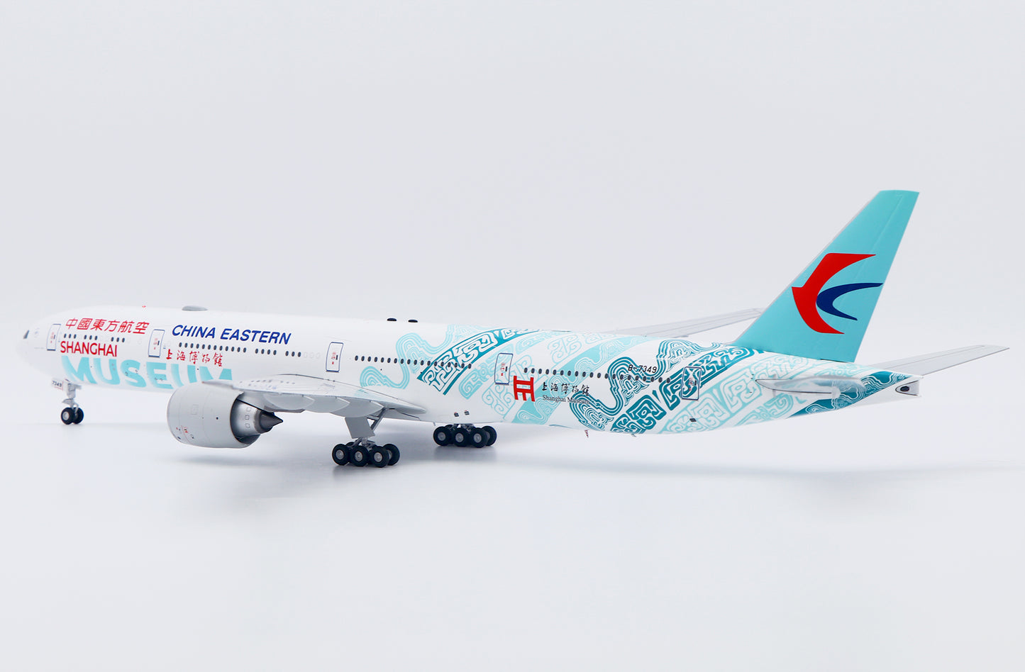 KJ MODELS B777-300ER CHINA EASTERN AIRLINES "SHANGHAI MUSEUM" REG: B-7349
