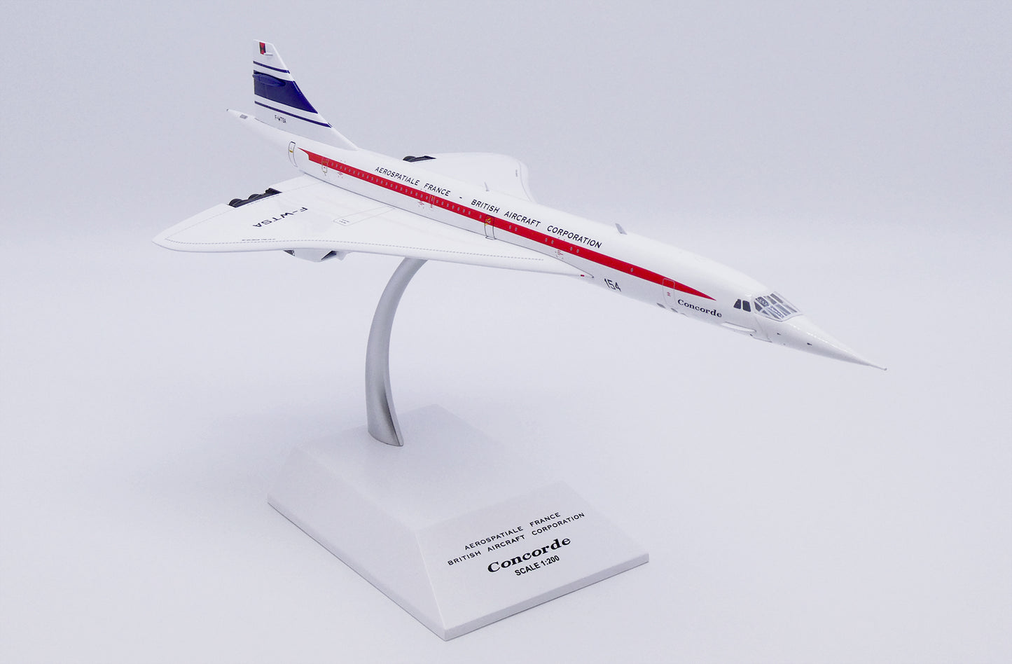 KJ MODELS AÉROSPATIALE-BAC CONCORDE HOUSE COLOURS REG: F-WTSA