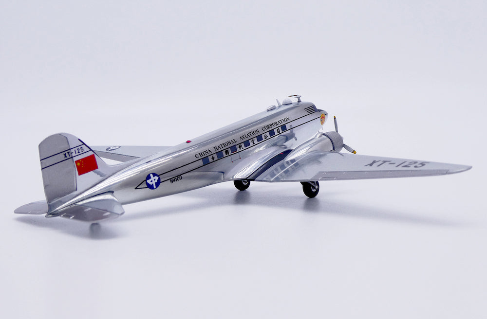 KJ MODELS DC-3 CHINA NATIONAL AVIATION CORPORATION (POLISHED) REG: N41CQ