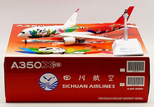 JC WINGS SICHUAN AIRLINES A350 (FLAPS DOWN) REG: B-301D