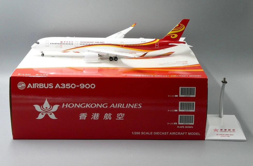JCWINGS HONG KONG AIRLINES A350 FLAP DOWN REG: B-LGE