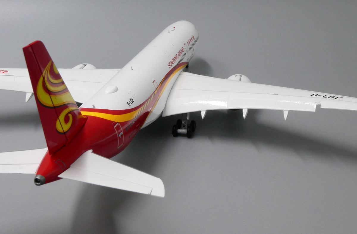 JC WINGS A350 HONG KONG AIRLINES (FLAPS DOWN) REG: B-LGE