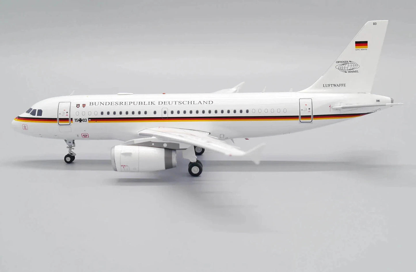JC WINGS A319(CJ) GERMAN AIR FORCE REG: 15+03