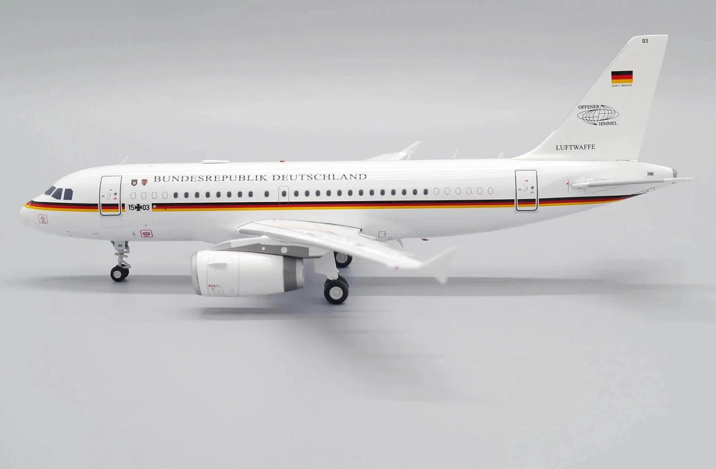 JC WINGS A319(CJ) GERMAN AIR FORCE REG: 15+03