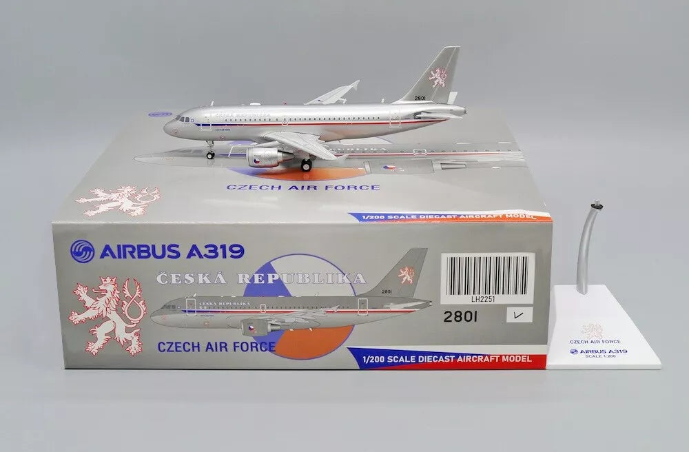 JCWINGS AIRBUS A319(CJ) CZECH REPUBLIC AIR FORCE REG: 2801