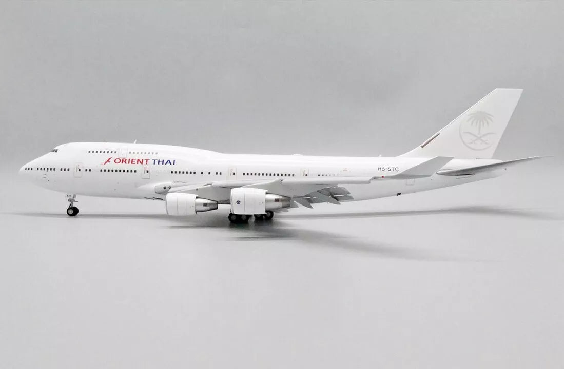 JC WINGS B747-400 ORIENT THAI AIRLINES REG: HS-STC WITH STAND + KEYCHAIN