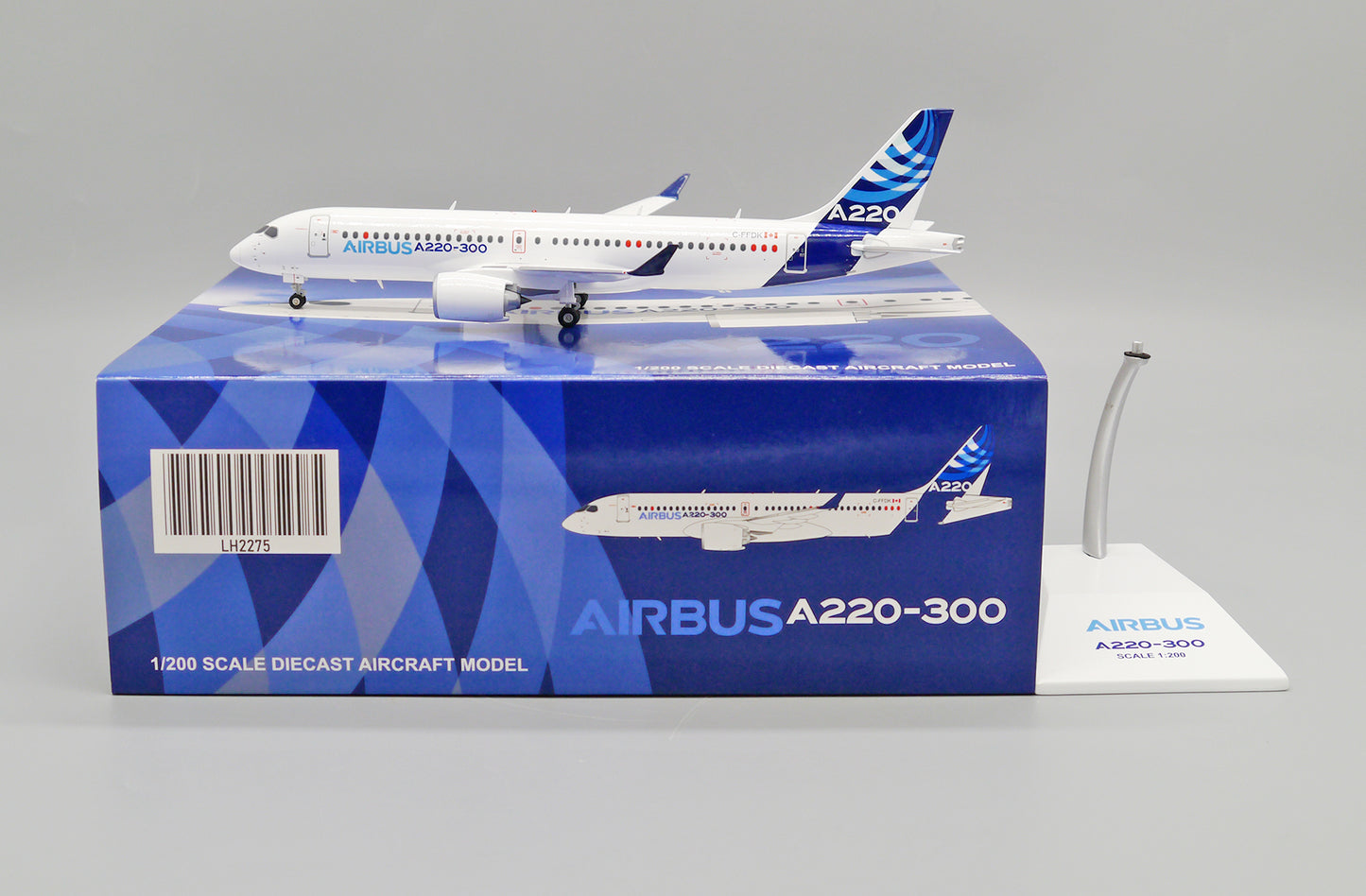 JCWINGS AIRBUS A220-300 HOUSE COLOUR REG: C-FFDK