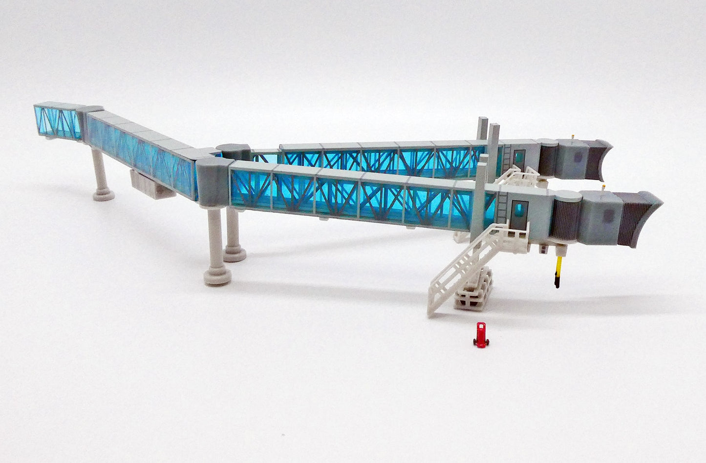 JC WINGS B747 AIR PASSENGER BRIDGE (BLUE)