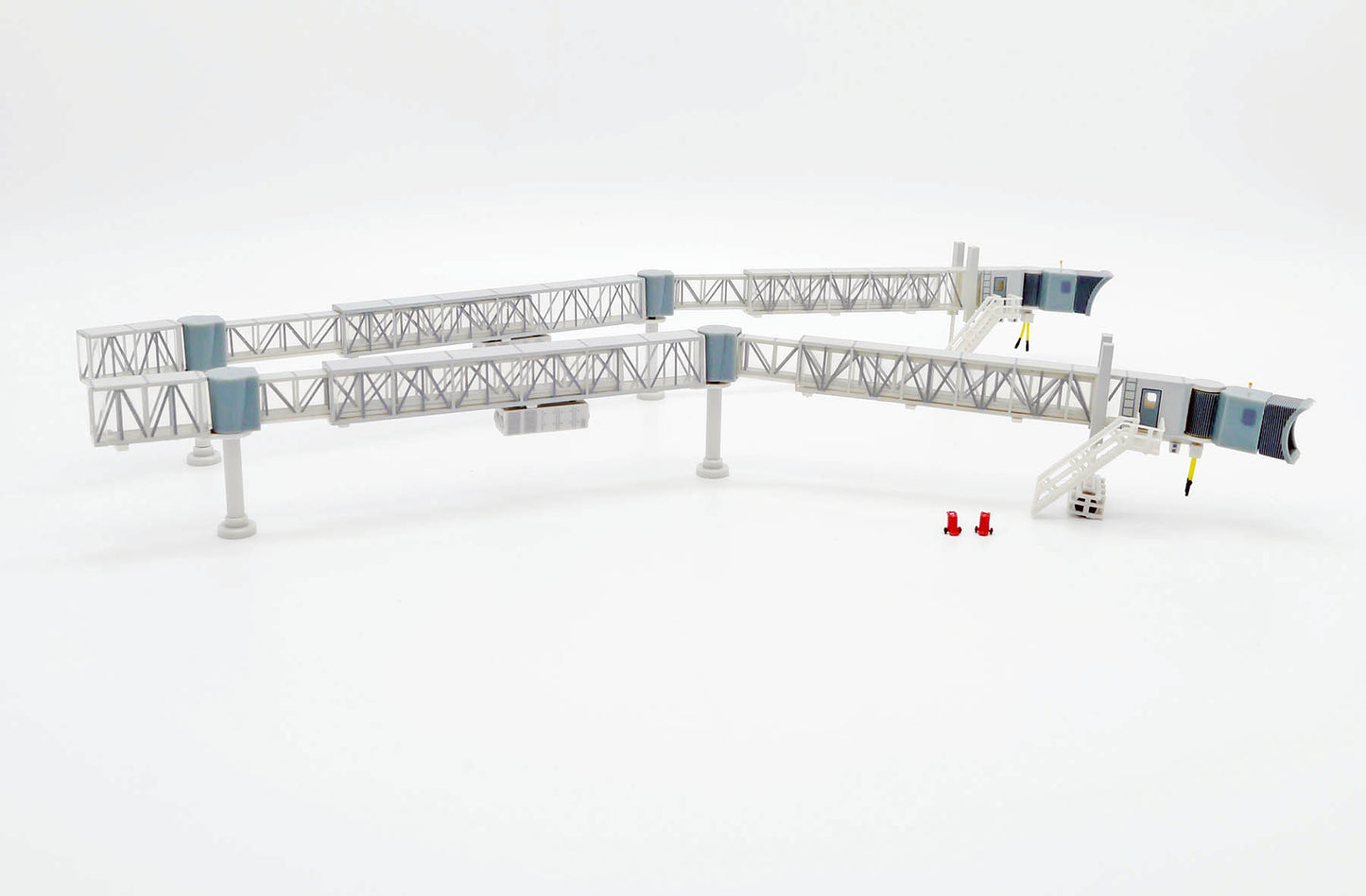 JC WINGS B737 AIR PASSENGER BRIDGE (TRANSPARENT)