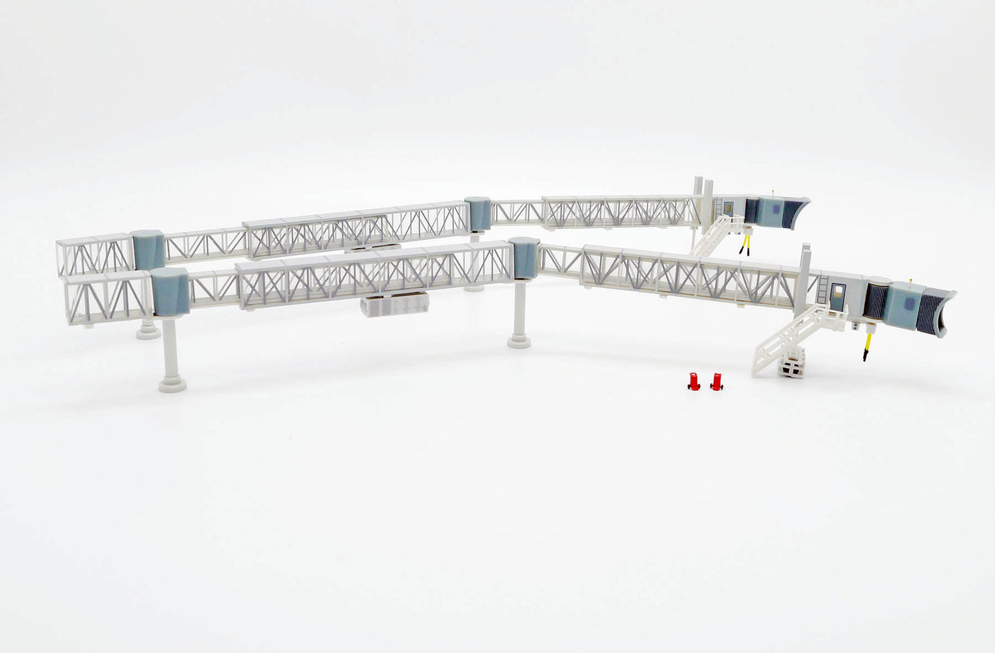 JC WINGS B737 AIR PASSENGER BRIDGE (TRANSPARENT)