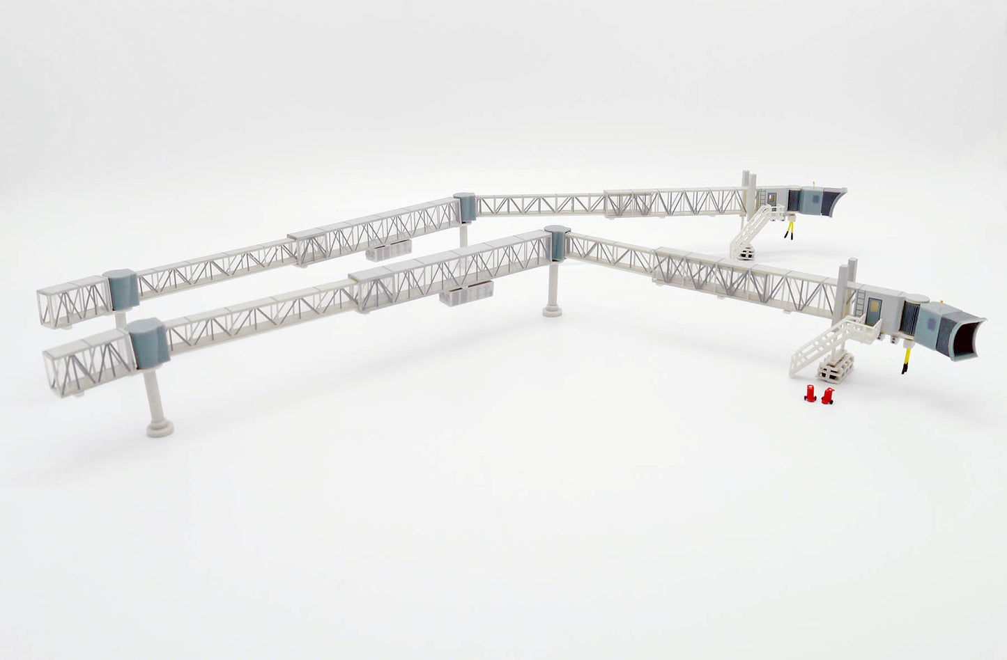 JC WINGS B737 AIR PASSENGER BRIDGE (TRANSPARENT)