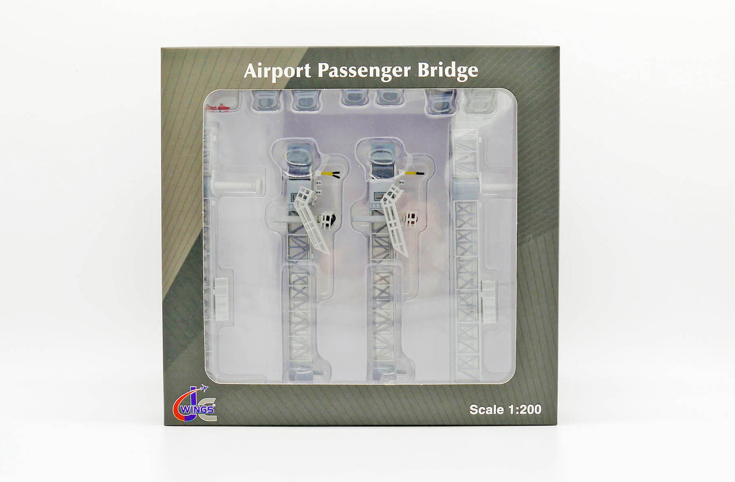 JC WINGS B737 AIR PASSENGER BRIDGE (TRANSPARENT)