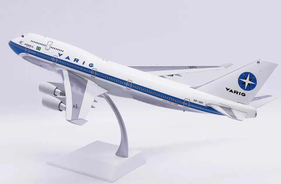 JC WINGS B747-400 VARIG (POLISHED) REG: PP-VPI