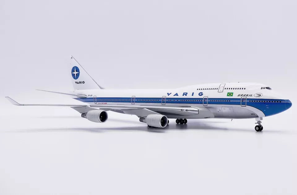 JC WINGS B747-400 VARIG (POLISHED) REG: PP-VPI