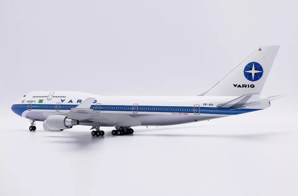 JC WINGS B747-400 VARIG (POLISHED) REG: PP-VPI