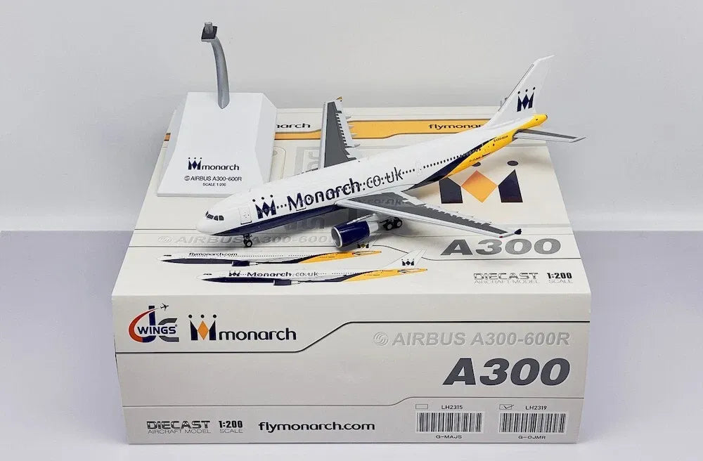 JC WINGS A300-600R MONARCH AIRLINES REG: G-OJMR