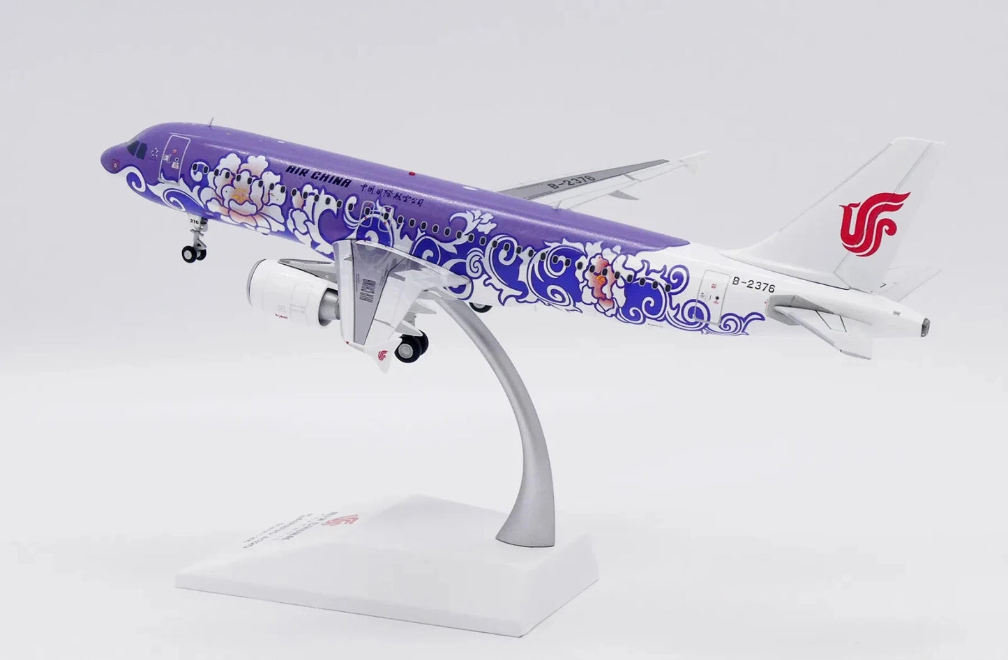 JC WINGS A320 AIR CHINA "PURPLE PEONY" REG: B-2376