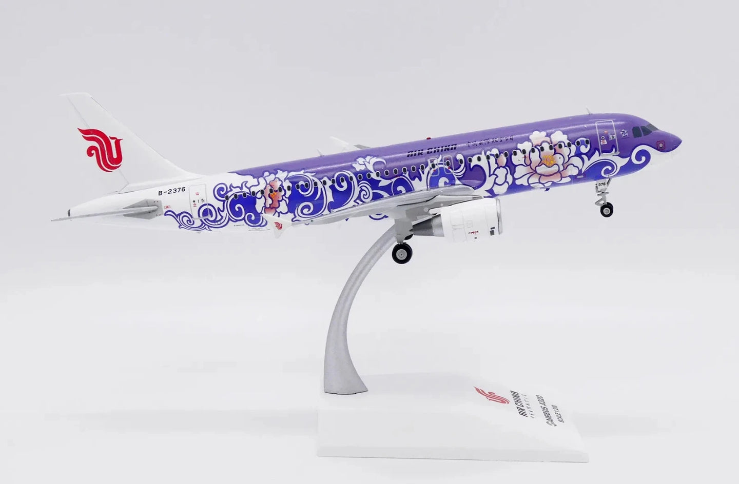JC WINGS A320 AIR CHINA "PURPLE PEONY" REG: B-2376
