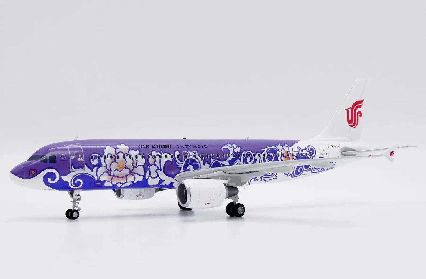 JC WINGS A320 AIR CHINA "PURPLE PEONY" REG: B-2376