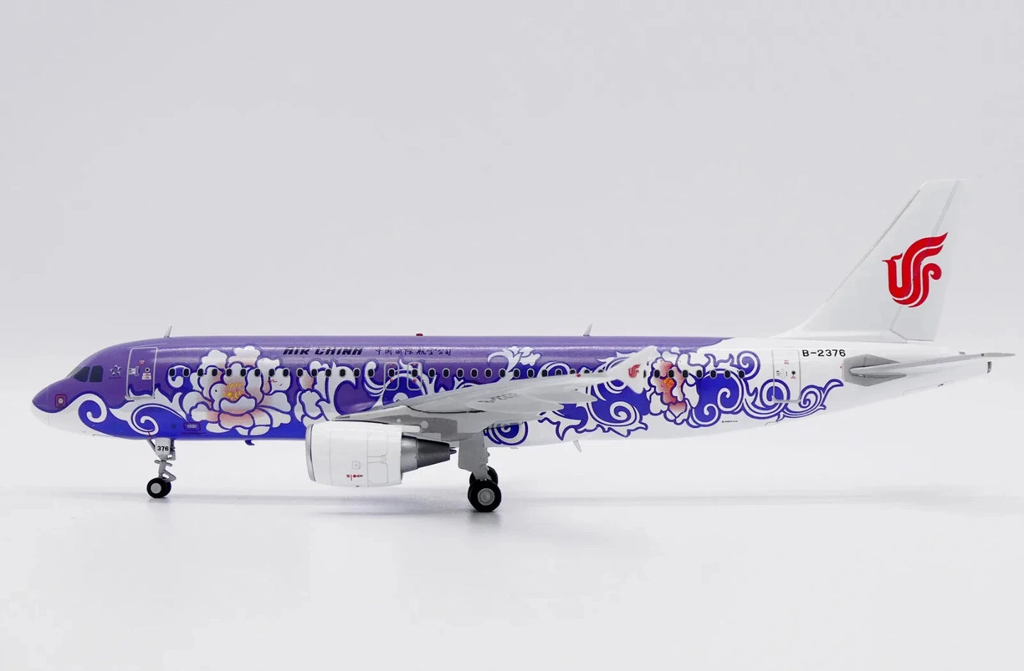 JC WINGS A320 AIR CHINA "PURPLE PEONY" REG: B-2376