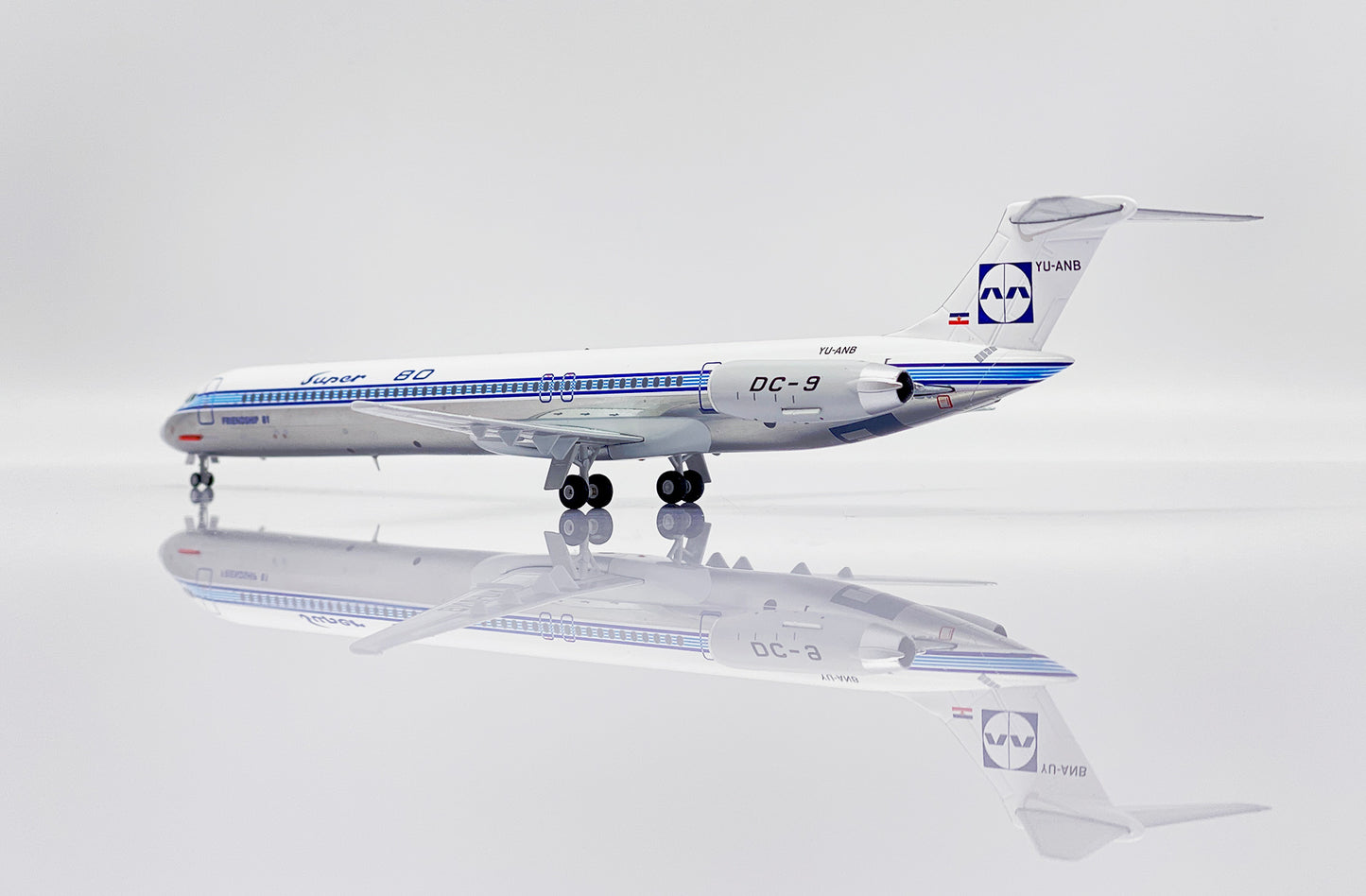 JC WINGS MD-82 ADRIA AIRWAYS "FRIENDSHIP 81" REG: YU-ANB