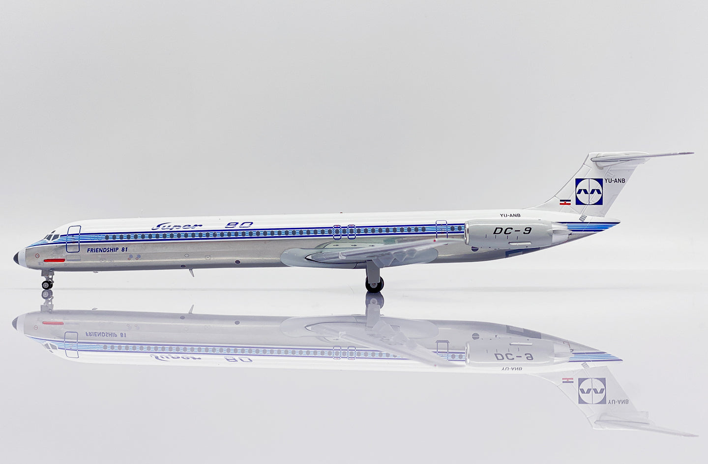 JC WINGS MD-82 ADRIA AIRWAYS "FRIENDSHIP 81" REG: YU-ANB