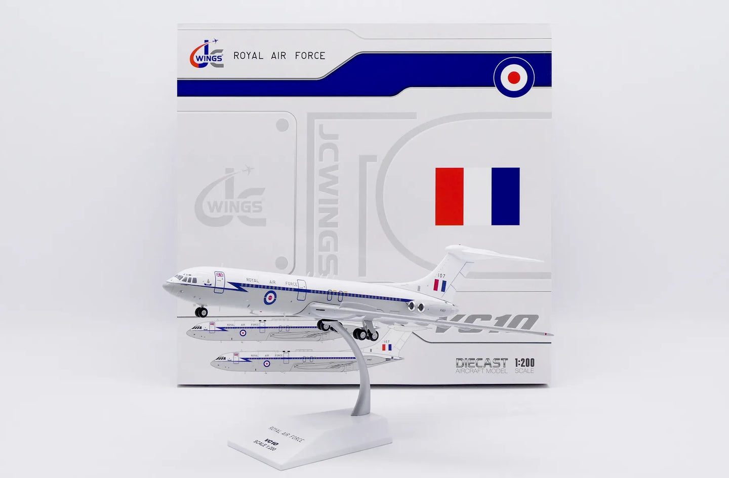 JC WINGS VICKERS VC10 C1K ROYAL AIR FORCE REG: XV107