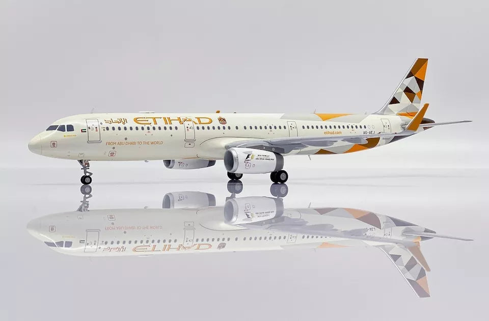 JC WINGS A321 ETIHAD AIRWAYS REG: A6-AEJ